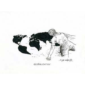 	G8 a Genova nel 2001, Cartoonists  & Writers  Syndicate, Courrier International	